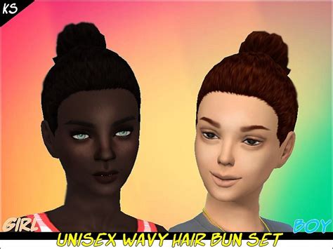 Total In Set 6 Found In Tsr Category Sims 4 Female Hairstyles Bun