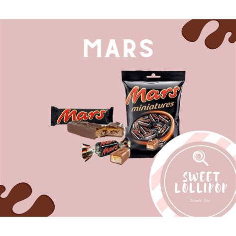 Mars Chocolate Bar 53g Mars Miniatures 150g Shopee Philippines