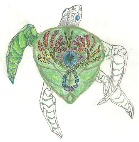 Spirit Turtle By Unaleskazohar