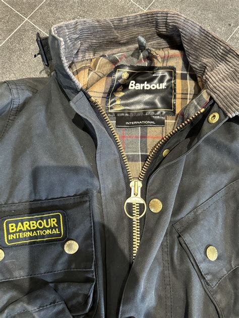 Barbour International Original Wax Cotton Jacket Black Mwx0004bk51 Ebay