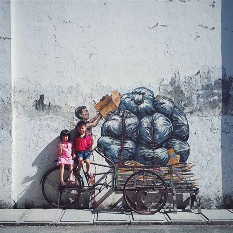 Artist Creates Clever Street Art Installations That Interact With Their