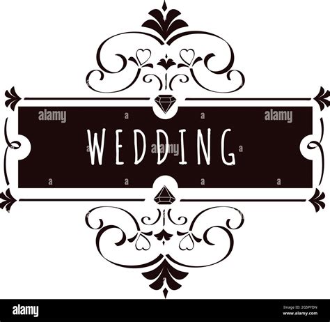 Wedding Banner Design Stock Vector Image And Art Alamy