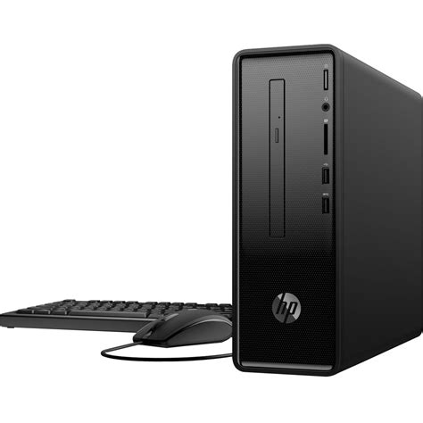 Hp Slimline Desktop Tower Computer Intel Core I3 I3 8100 8gb Ram 1tb