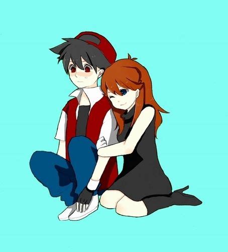 Pokemon Red Blue Anime Couples Couple