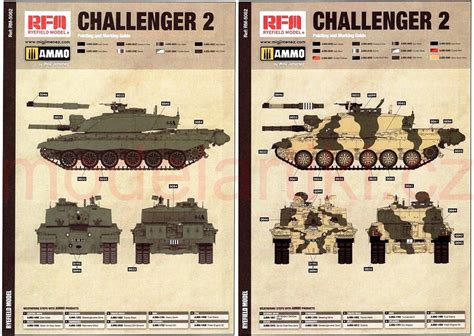Challenger 2 British Main Battle Tank 135 099rm 5062 Plastikové