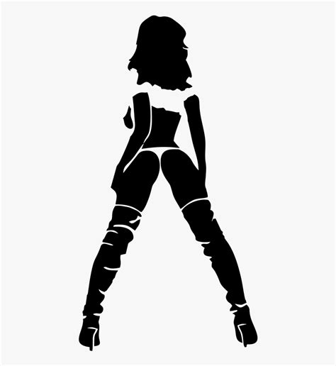 Silhouette Clip Art Woman Illustration Girl Sexy Girl Logo Png Free