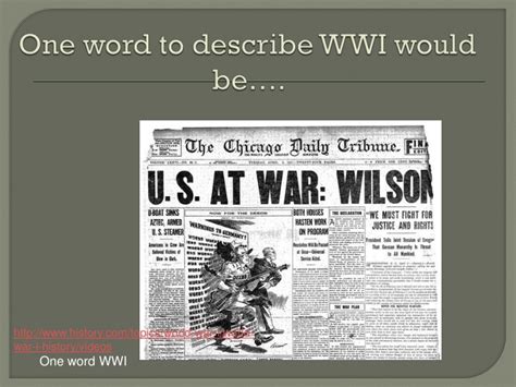 Ppt One Word To Describe Wwi Would Be Powerpoint Presentation Free