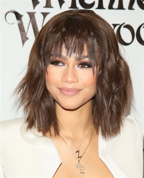 90 Hairstyles With Bangs Youll Want To Copy Celebrity Haircuts With