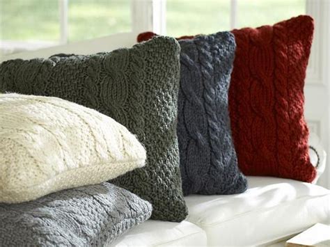 Turn An Old Sweater Into A Plush Pillow For 7 Sweater Pillow