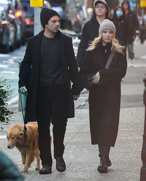 Annabelle Wallis And Sebastian Stan Out And About In New York 1213