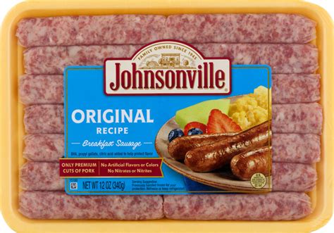 Johnsonville Breakfast Sausage Original Recipe Johnsonville77782002768