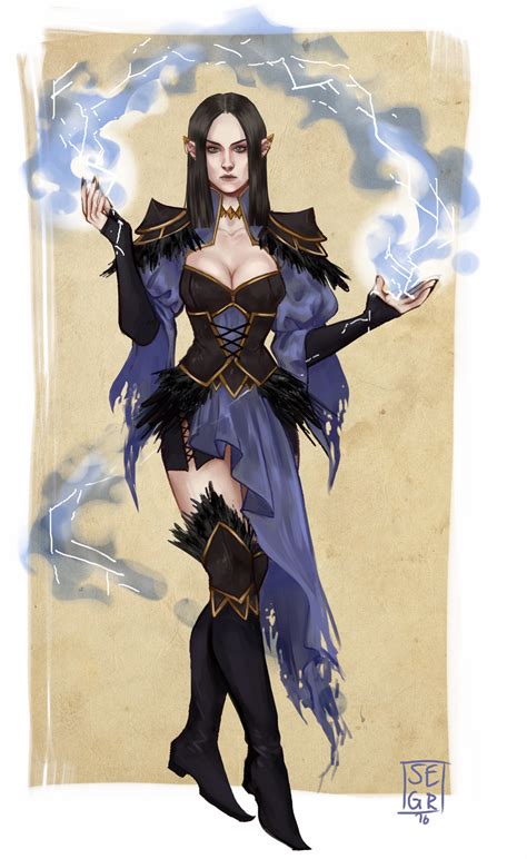 Dnd Storm Sorceress By Totohiems On Deviantart