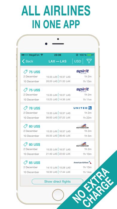 All Airlines Cheap Airline Tickets And Airfare Deals Iphone App