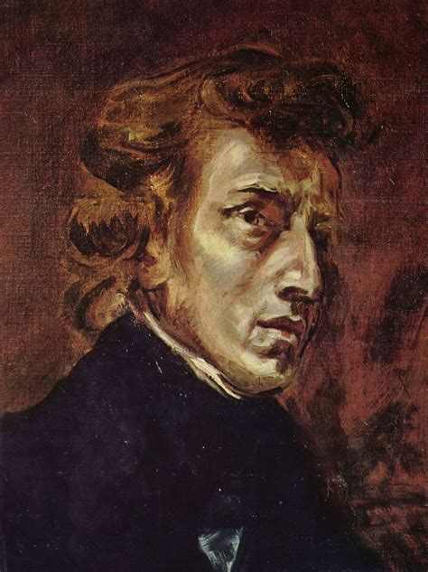 Frederic Chopin Eugene Delacroix Создание портретов