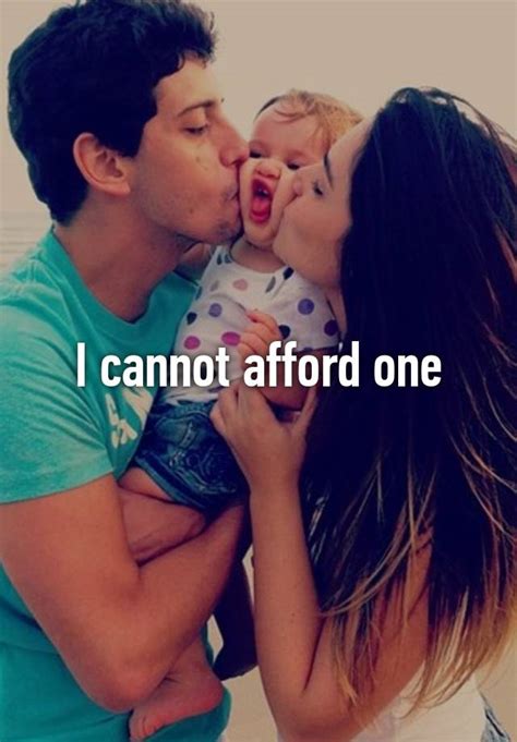 i cannot afford one