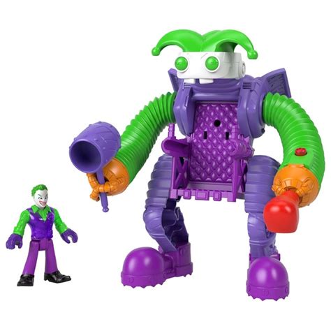 Imaginext Dc Super Friends The Joker Battling Robot And Figure Smyths