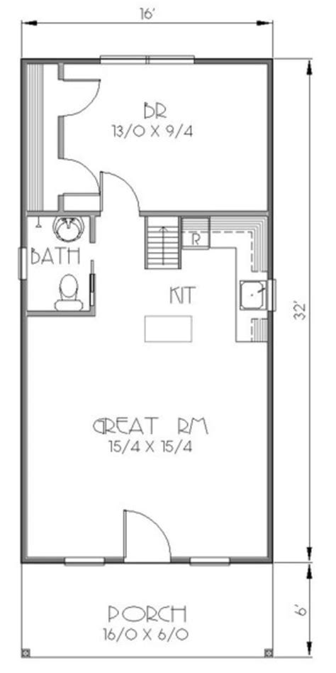 Micro House Floor Plans Luxury 12 X 16 Cabin Floor Plans Tiny