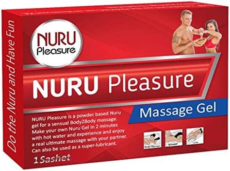 Nuru Pleasure Gel In Easy To Make Powder Form Super Smooth Odorless And Tasteless For A