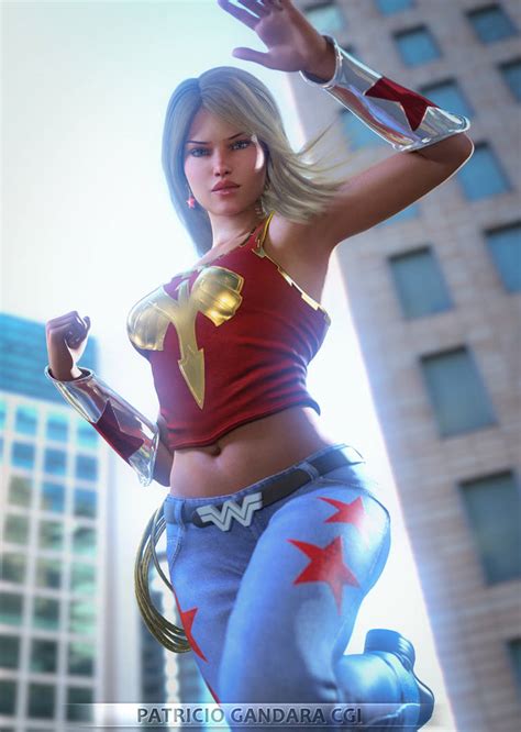 Wondergirl Cassie Sandsmark By Pgandara On Deviantart