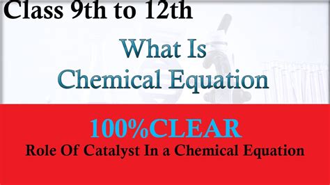 What Is Chemical Equation Youtube
