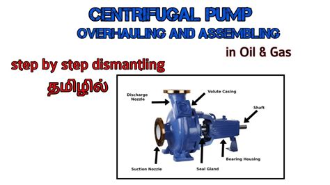 Centrifugal Pump Overhauling And Assembling Dismantling Step By Step