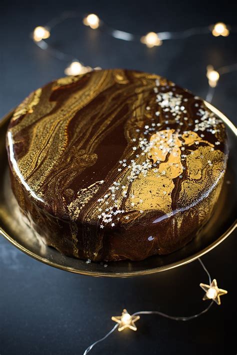 100g mixed raisins soaked in 100ml liqueur. Chocolate Mousse Christmas Cake | Recipe | Chocolate fruit ...