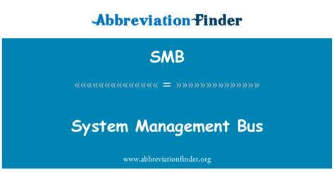 Smb System Management Bus