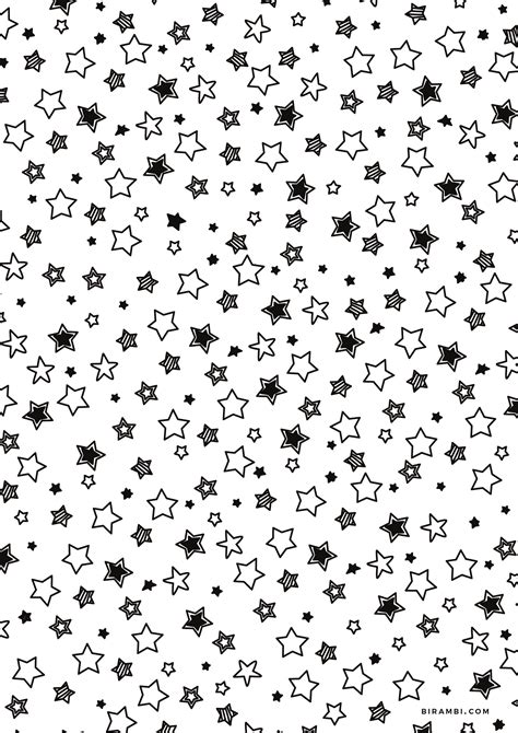 Free Printable Star Pattern Xmas Edition Printable Paper