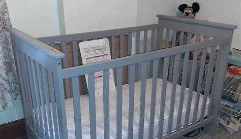 Delta Children Adley 3-in-1 Convertible Crib & Serta Tranquility