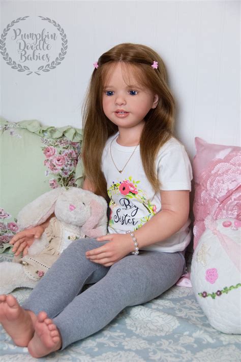 Custom Order Reborn Toddler Doll Nicole Child Size Girl By Natali Blic