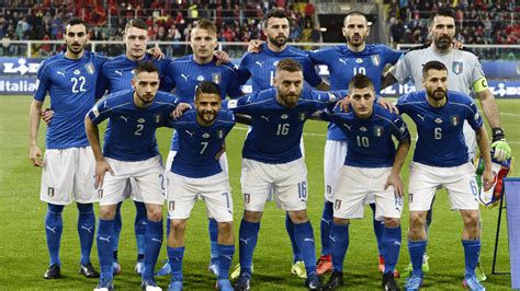 Italie Voetbal Team Allyw Getintoit