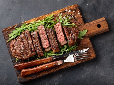 Sliced Steak With Arugula Recipe And Nutrition Eat This Much