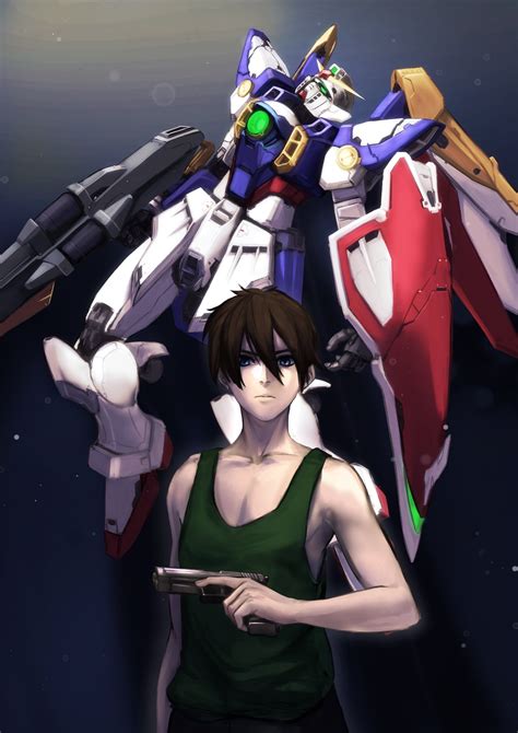 Heero Yuy And Wing Gundam Gundam And 1 More Drawn By Nori Arara105