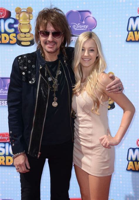 Rocker Richie Sambora Was All Smiles With His 16 Year Old Daughter Ava