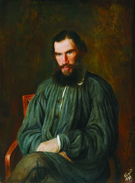 Ilya Repin Portrait Of Lev Léon Nikolaïevitch Tolstoï 1904