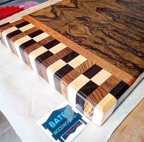 Tropical Exotic Hardwoods Beautiful End Grain Cutting Boards By Bates