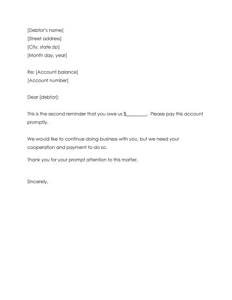 Free Collection Letter Templates