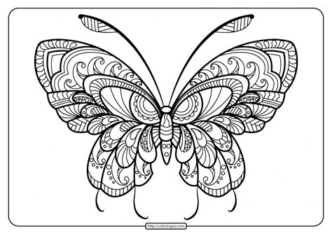 To download our free coloring pages, click on the mandala you'd like to color. Printable Butterfly Mandala PDF Coloring Pages 46