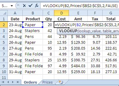 Short video (53 sec) that shows how to use the vlookup function in excel. Excel VLOOKUP From Another Workbook - Contextures Blog