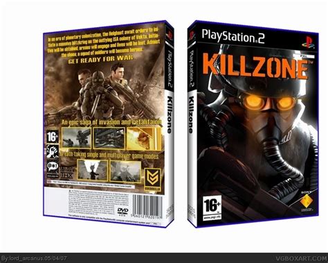 Killzone Playstation 2 Box Art Cover By Lordarcanus