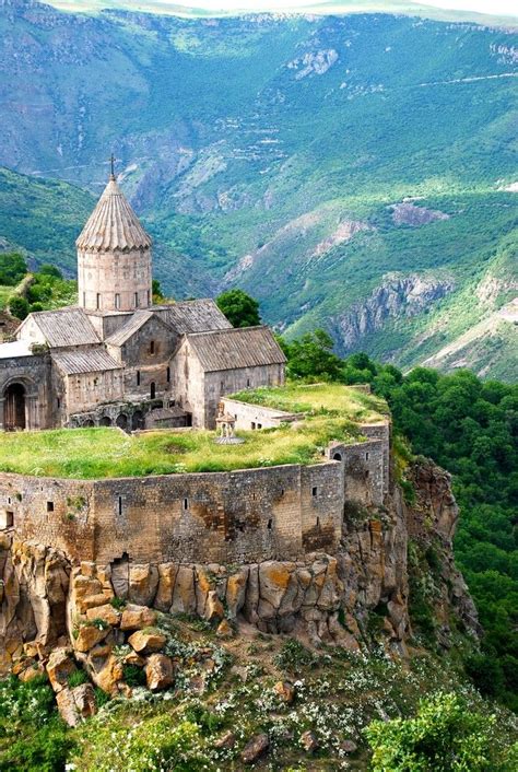 Tatev Monastery Armenia Castle Tour Mountain Building Places