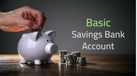 Basic Saving Bank Account No Minimum Balance Required More Features