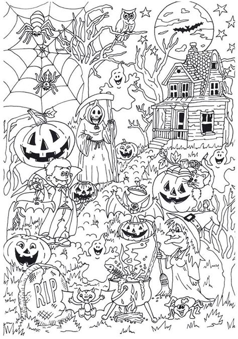 Halloween is the absolute busiest time of year for woo! Lekker griezelen tijdens het kleuren van deze Halloween ...