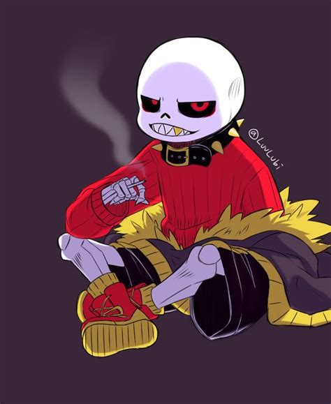 Classic sans x underfell sans. UF sans | Undertale+AU | Pinterest