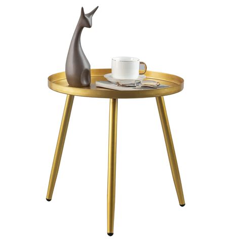 Aojezor Side Tablegold End Table Ideal For Any Room Side Tables Living