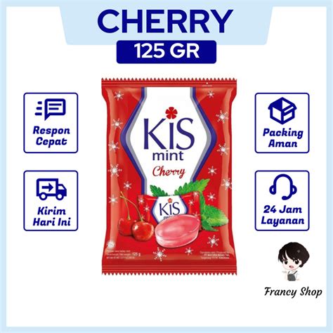 Cherry Candy Kiss Kis Candy 125 Gr Shopee Malaysia