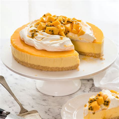 No Bake Mango Cheesecake Recipetin Eats