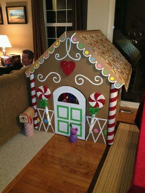 Cardboard Gingerbread House For My Christmas In Crossett