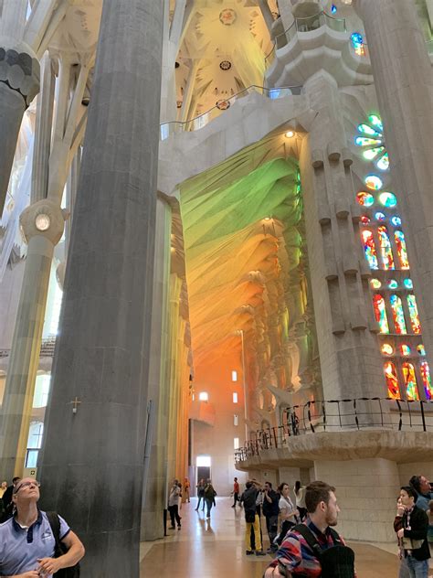 Check spelling or type a new query. Light through the stained glass at La Sagrada Familia in ...