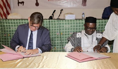 1485 Million Agreement Signed Between The United States And Mali U